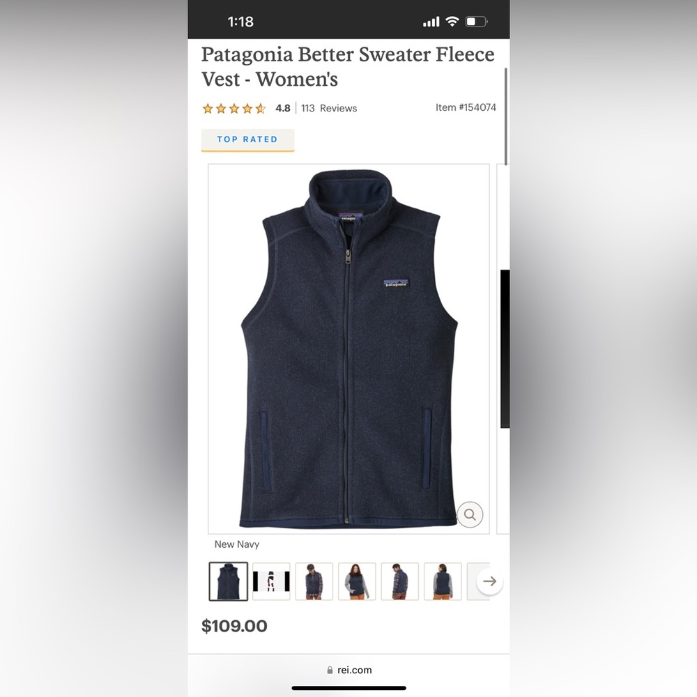 Patagonia Fleece Vest
